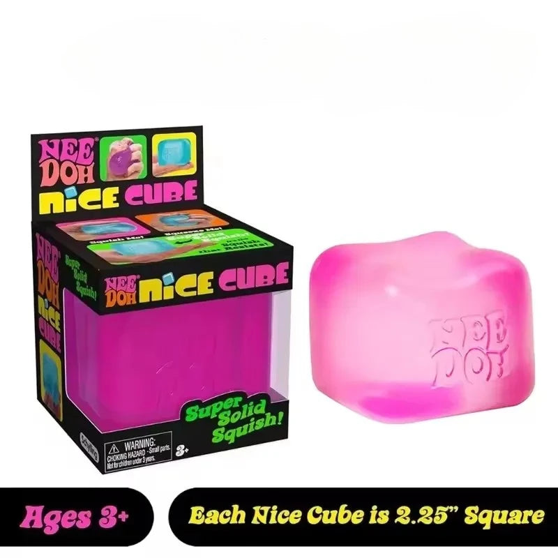 2026 Hot Needoh Nice Cube, Sensory Toys, Anti-Stress Blocks, Stress Relief Jigsaw, Pressure Relief, Souvenir for Kids