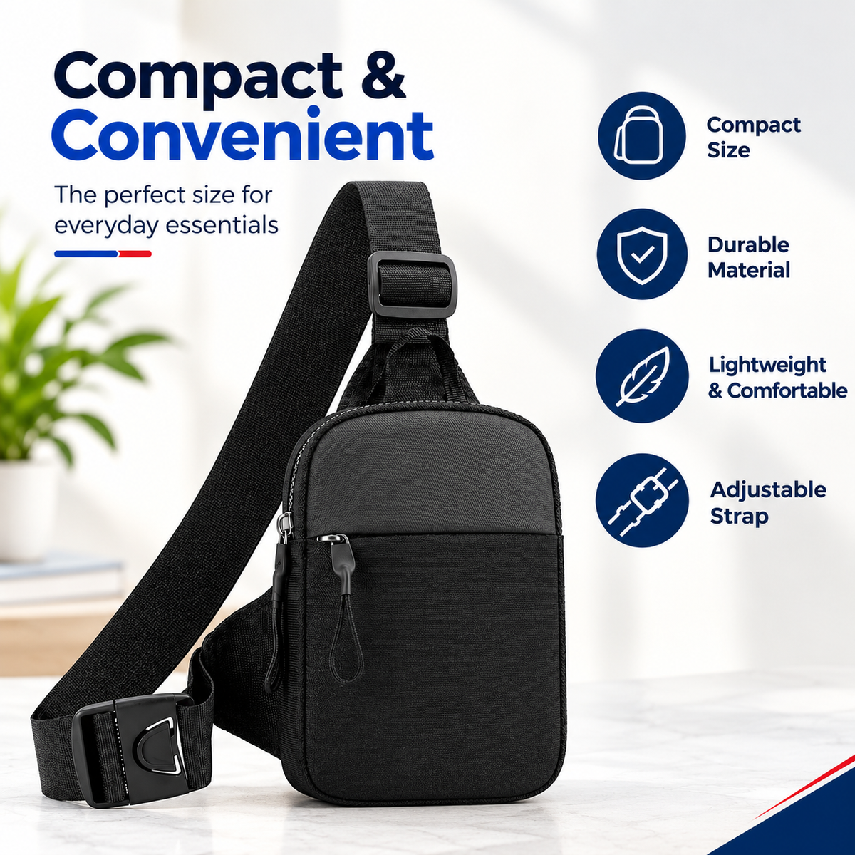 Oxford Sling Chest Bag