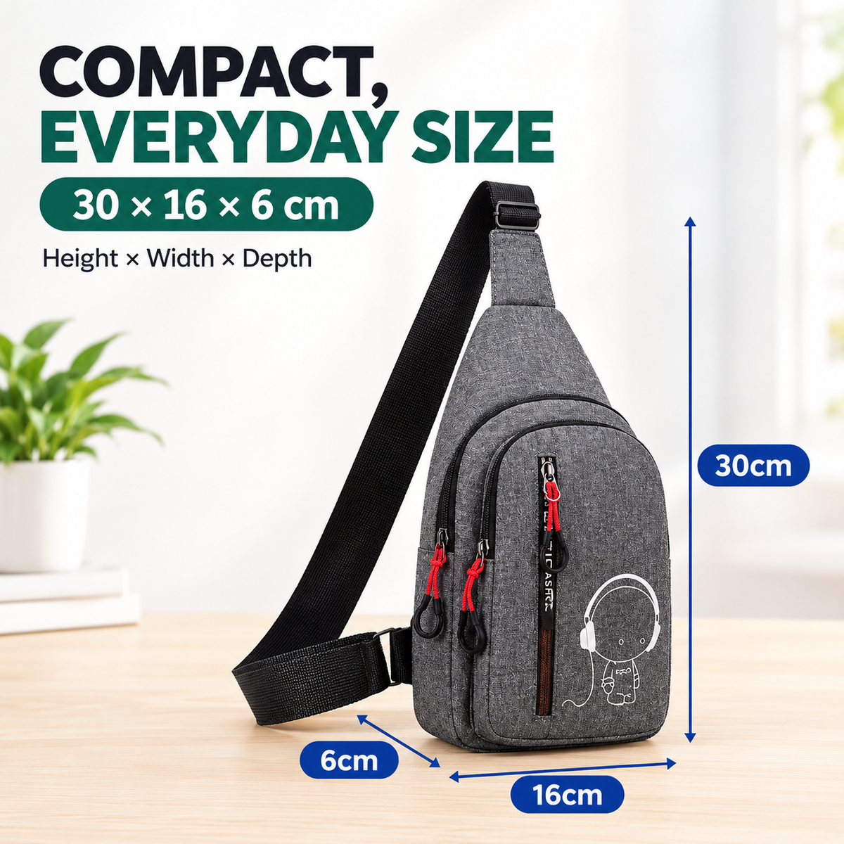 Crossbody Chest Sling Bag