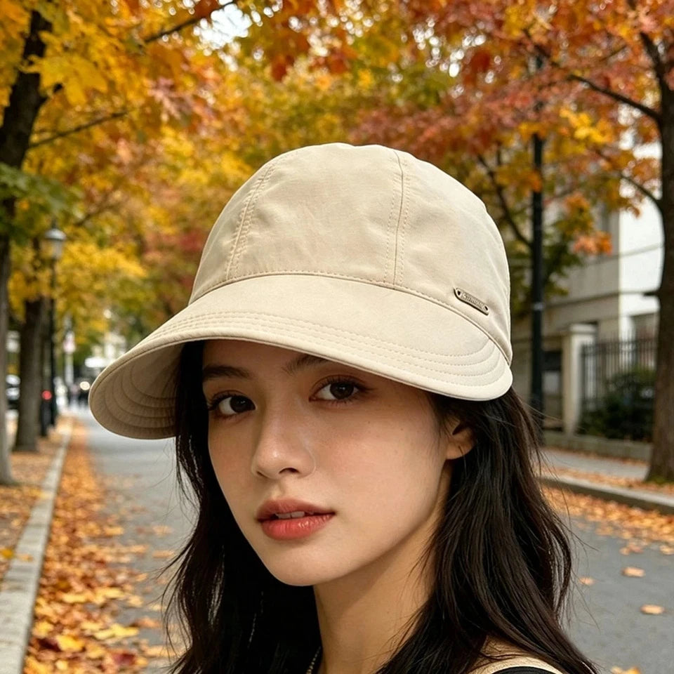 Women's Wide Brim Sun Visor Hat UPF 50+ Adjustable