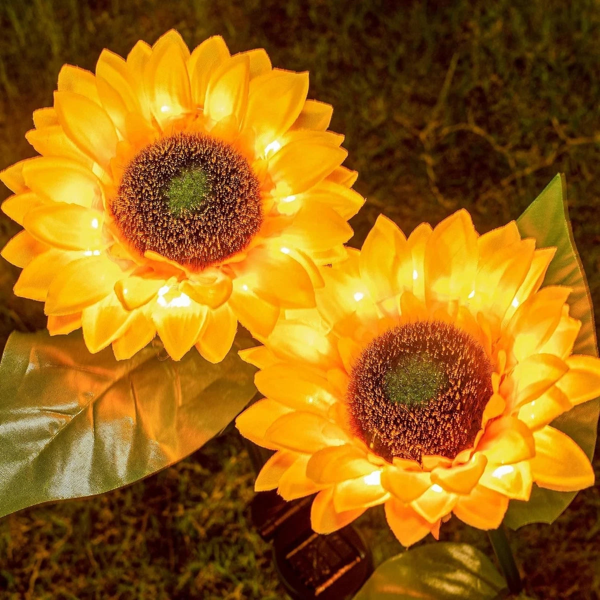 Solar Sunflower Garden Light – Outdoor LED Pathway Stake