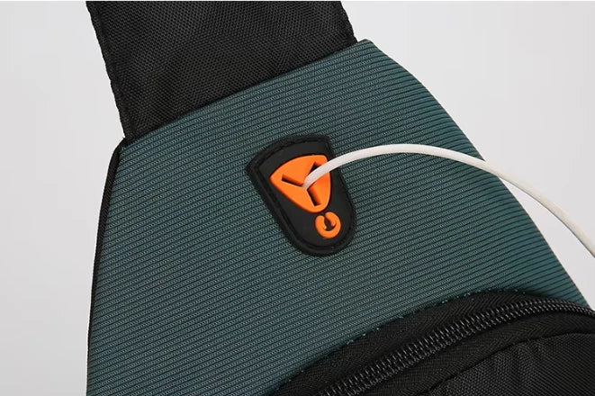 Men's Waterproof Crossbody Sling Bag