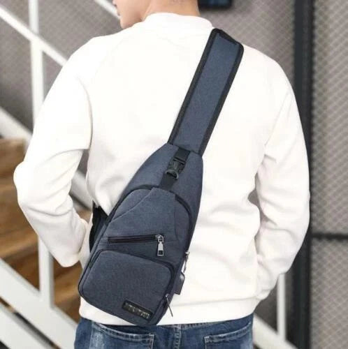 Men's Crossbody Chest Sling Bag