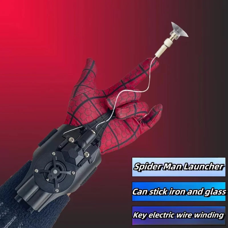 Ml Legends Spiderman Web Shooters Toys Spider Man Wrist Launcher Cosplay Peter Parker Accessories Props Gloves Children Gift Toy