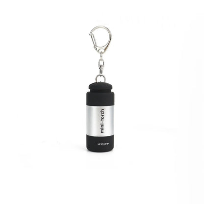 1PC Mini Keychain Lamp USB Rechargeable LED Multifunctional Strong Light Pocket Keychain Flashlight Home Outdoor Hiking Camping