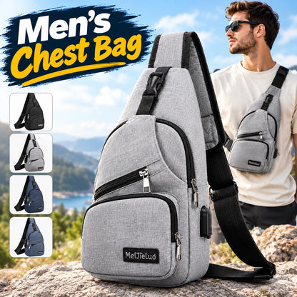 Men's Crossbody Chest Sling Bag
