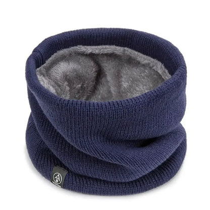 Fashion Soft Knitted Neck Warmer Sports Scarf Women Men Face Cover Winter Skating Running Hiking Scarves Thick Cold-Proof Collar