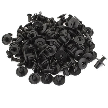 8Mm/6Mm Plastic Rivets Fasteners Screw Car Fender Bumper Screws Clips Rivets Auto 8Mm Hole Plastic Push Pin Clip Car Accessories