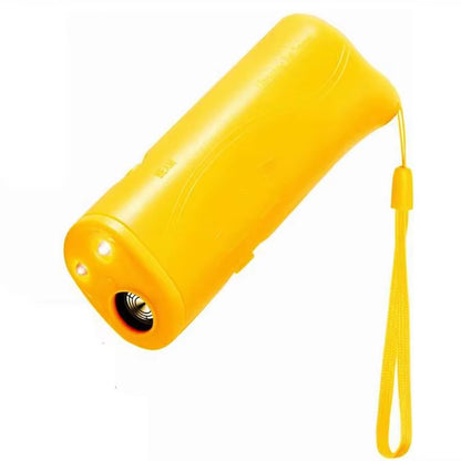 Pet Dog Repeller anti Barking Stop Electric Shocker LED Ultrasonic Dogs Adapter Training Behavior Aids without Battery With