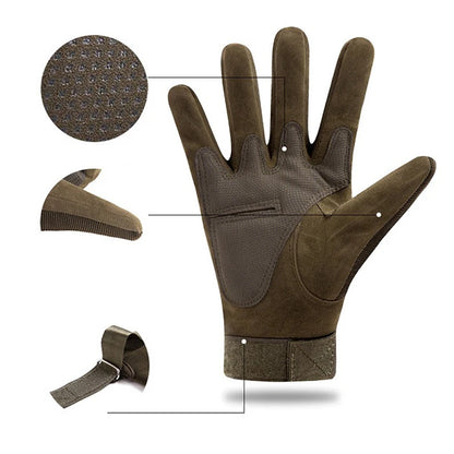 Outdoor Sports Locomotive Military Fans Gloves Outdoor Tactical Gloves Riding Gloves