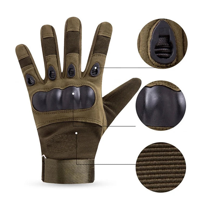 Outdoor Sports Locomotive Military Fans Gloves Outdoor Tactical Gloves Riding Gloves