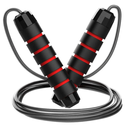 1PCS the New Jump Rope Steel Wire Skipping Exercise Adjustable Jumping Fitness Workout Training Home Sport Equipment Tangle-Free