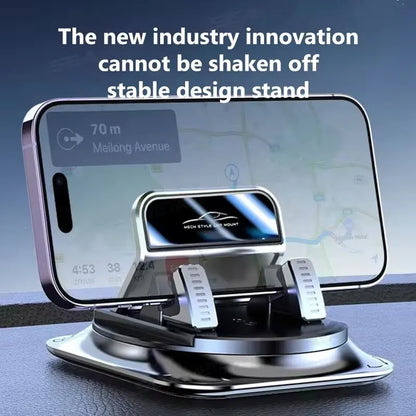Car Phone Mount anti Slip Silicone Dashboard Phone Holder 360-Degree Free Rotation  Head-Up Navigation Holder