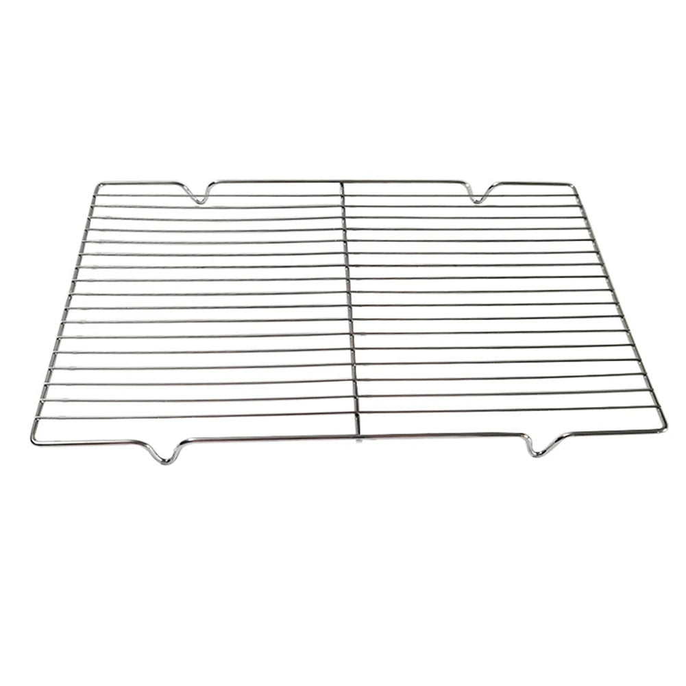 1PCS Stainless Steel Mat Net Grid Shape Rectangle Grill Grilling Mesh Net BBQ Tools Square Barbecue Net Barbecue Stove Parts