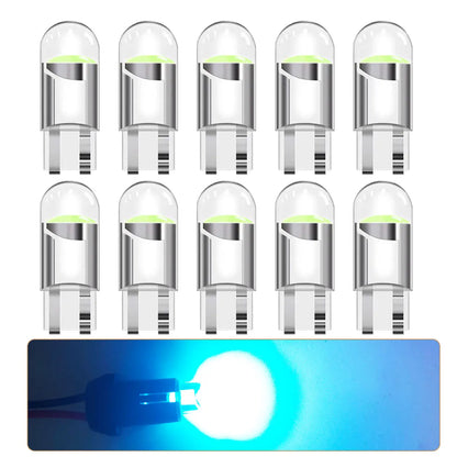 10PCS Fully Transparent Design W5W T10 WY5W 192 194 168 LED Car Bulbs for Automotive Reading Width Clearance Turn Signal Lights