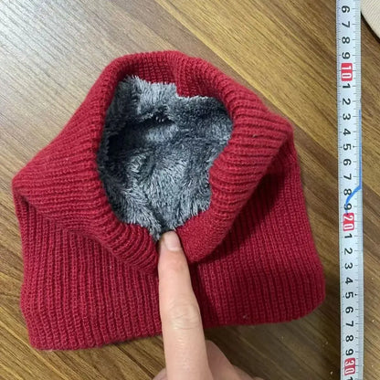 Fashion Soft Knitted Neck Warmer Sports Scarf Women Men Face Cover Winter Skating Running Hiking Scarves Thick Cold-Proof Collar