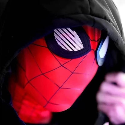 Movie Superhero Mask Costume Spider Lens Roleplay Hat Halloween Performance Mask Kid School Party Eye Mask Holiday Birthday Gift