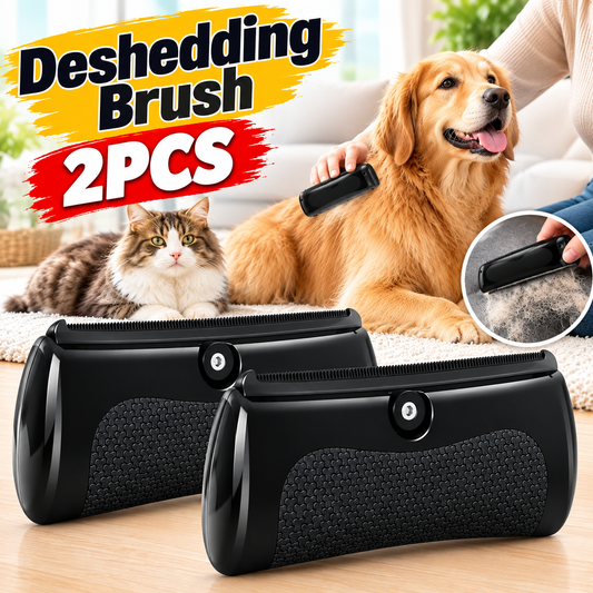 2-PCS Deshedding Brush for Dogs & Cats