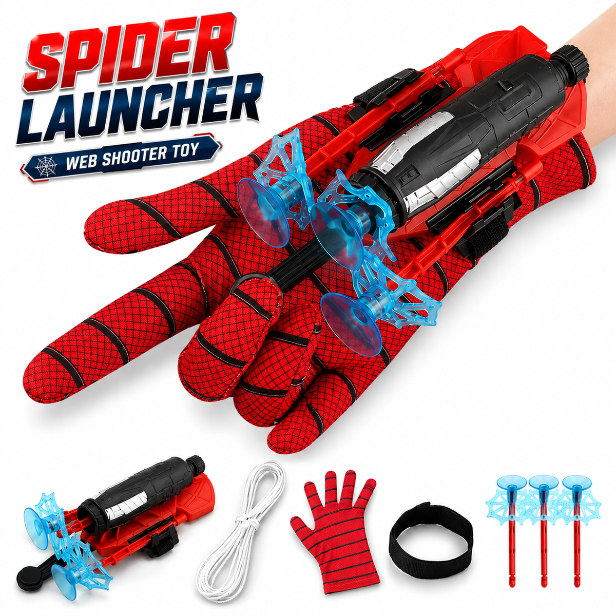 Spider Web Launcher Gloves