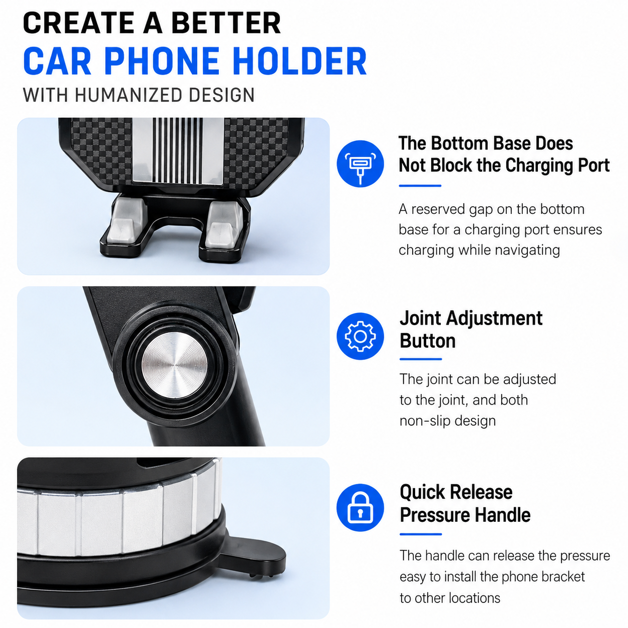 360° Rotating Phone Holder Stand