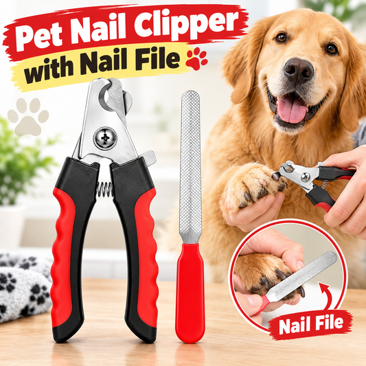 Pet Nail Clippers with Nail File