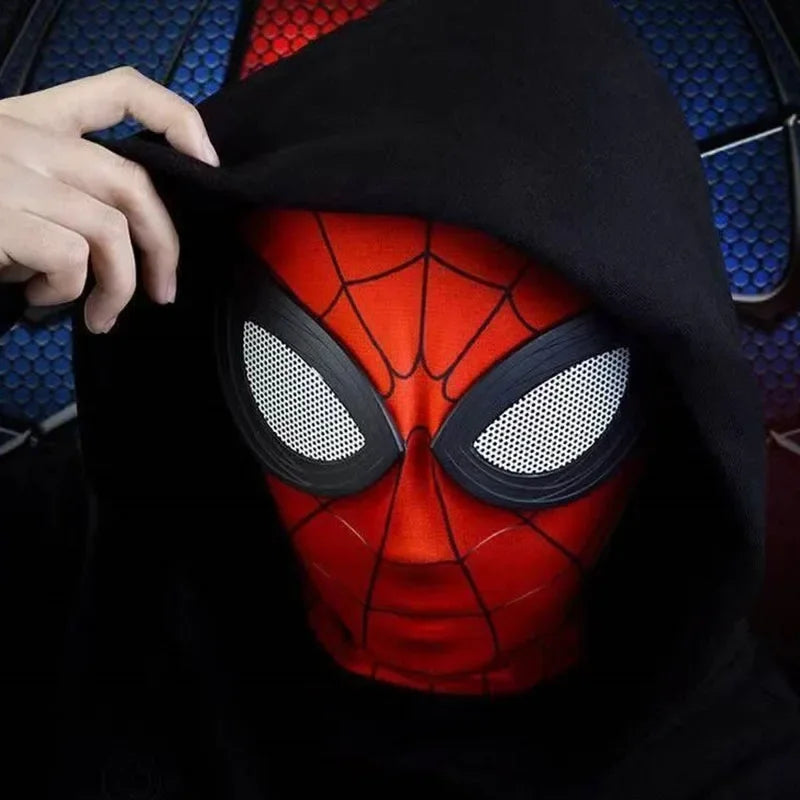 Movie Superhero Mask Costume Spider Lens Roleplay Hat Halloween Performance Mask Kid School Party Eye Mask Holiday Birthday Gift