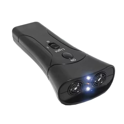 Pet Dog Repeller anti Barking Stop Electric Shocker LED Ultrasonic Dogs Adapter Training Behavior Aids without Battery With