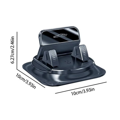 Car Phone Mount anti Slip Silicone Dashboard Phone Holder 360-Degree Free Rotation  Head-Up Navigation Holder