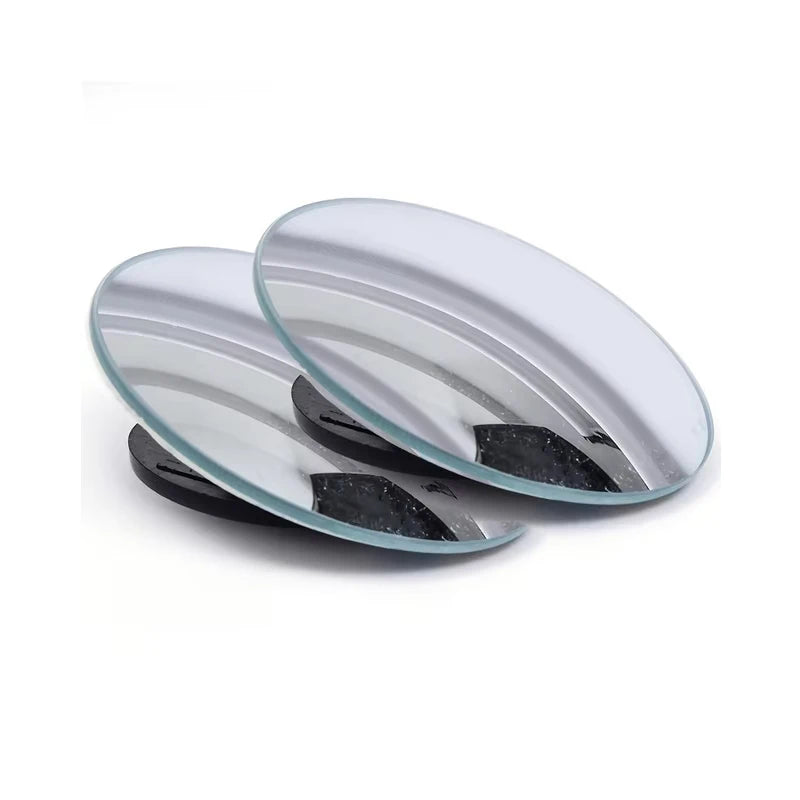 Car Blind Spot Rear View Mirror Wide Angle 360 Degree Adjustable Small round Mirror Car Reverse Auxiliary Rearview Convex Mirror