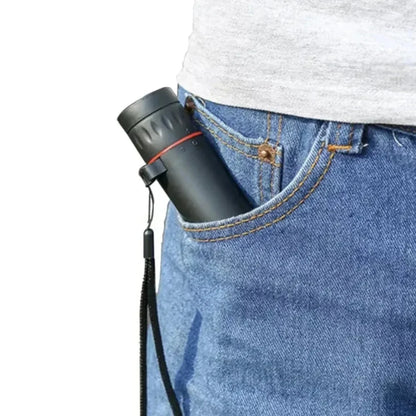 2000X25 HD Monocular Telescope Mini Portable Mobile Phone Telescope with Holder Outdoor Camping Hunting Birdwatching Telescopes
