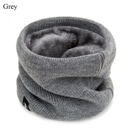 Fashion Soft Knitted Neck Warmer Sports Scarf Women Men Face Cover Winter Skating Running Hiking Scarves Thick Cold-Proof Collar