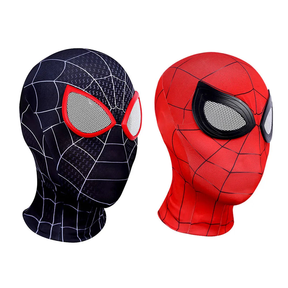 Movie Superhero Mask Costume Spider Lens Roleplay Hat Halloween Performance Mask Kid School Party Eye Mask Holiday Birthday Gift