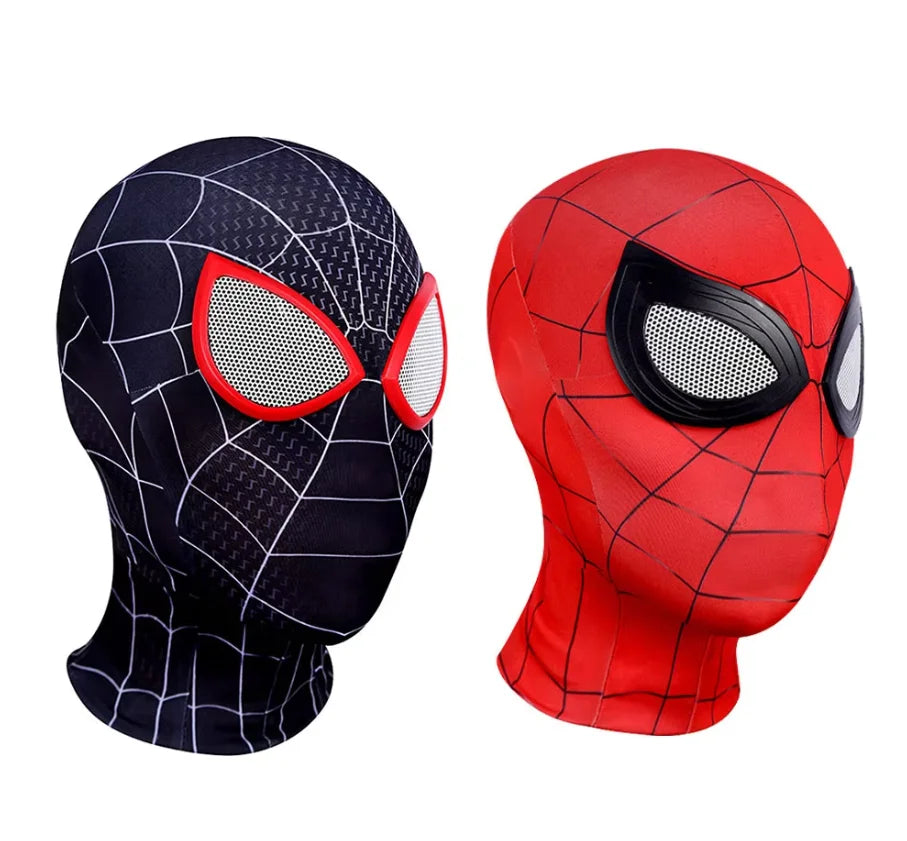 Movie Superhero Mask Costume Spider Lens Roleplay Hat Halloween Performance Mask Kid School Party Eye Mask Holiday Birthday Gift