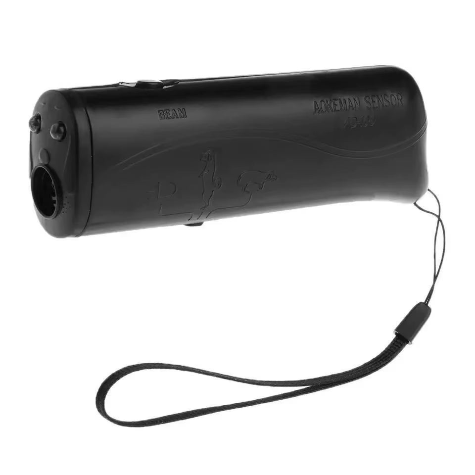 Pet Dog Repeller anti Barking Stop Electric Shocker LED Ultrasonic Dogs Adapter Training Behavior Aids without Battery With