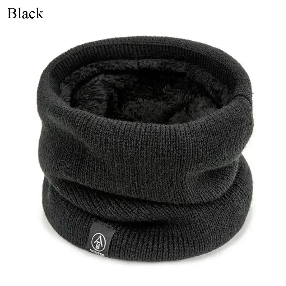 Fashion Soft Knitted Neck Warmer Sports Scarf Women Men Face Cover Winter Skating Running Hiking Scarves Thick Cold-Proof Collar