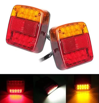 12V LED Trailer Tail Lights 2-Pack