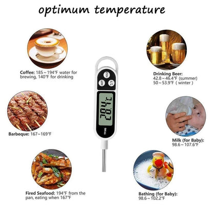 Digital Food Thermometer for Cooking & BBQ