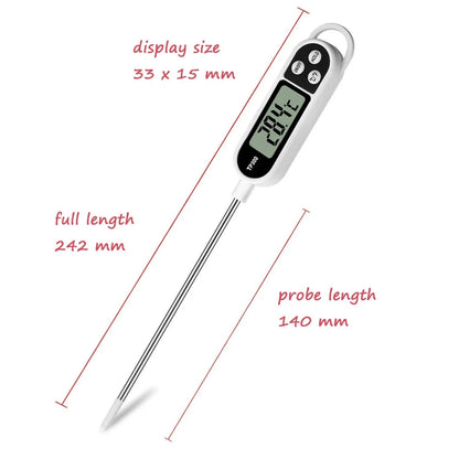 Digital Food Thermometer for Cooking & BBQ