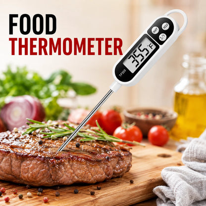 Digital Food Thermometer for Cooking & BBQ