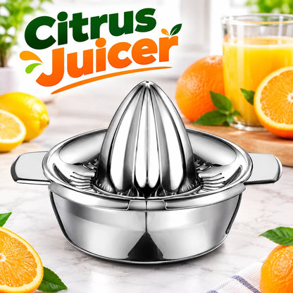 Stainless Steel Manual Citrus Juicer