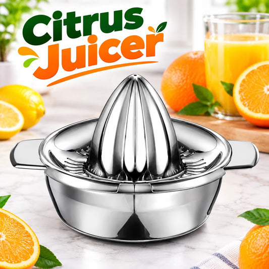 Stainless Steel Manual Citrus Juicer