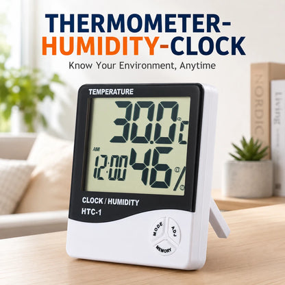 Digital Indoor Thermometer & Hygrometer