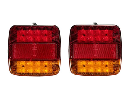 12V LED Trailer Tail Lights 2-Pack