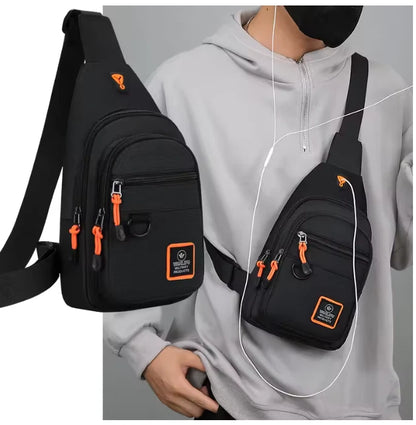 Men's Waterproof Crossbody Sling Bag