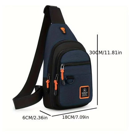 Men's Waterproof Crossbody Sling Bag