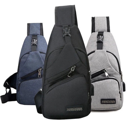 Men's Crossbody Chest Sling Bag
